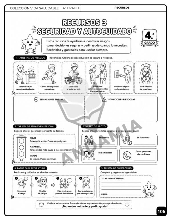 106 Vida Saludable - 4to Grado