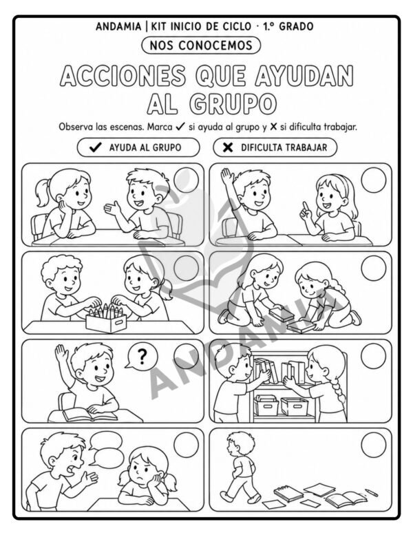 18 Kit inicio de ciclo - 1er Grado