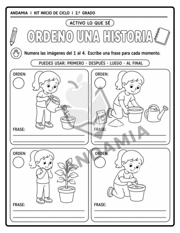 Kit inicio de ciclo - 2do Grado