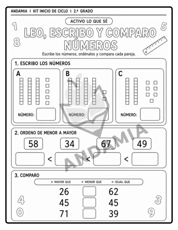 Kit inicio de ciclo - 2do Grado