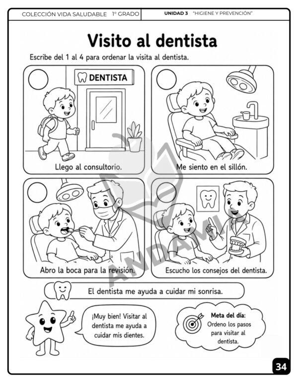 34 Vida Saludable - 1er Grado