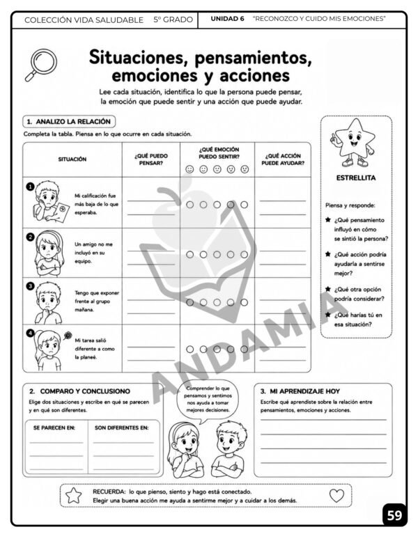 59 Vida Saludable - 5to Grado