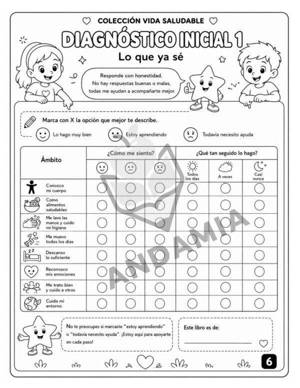 Vida Saludable - 2do Grado