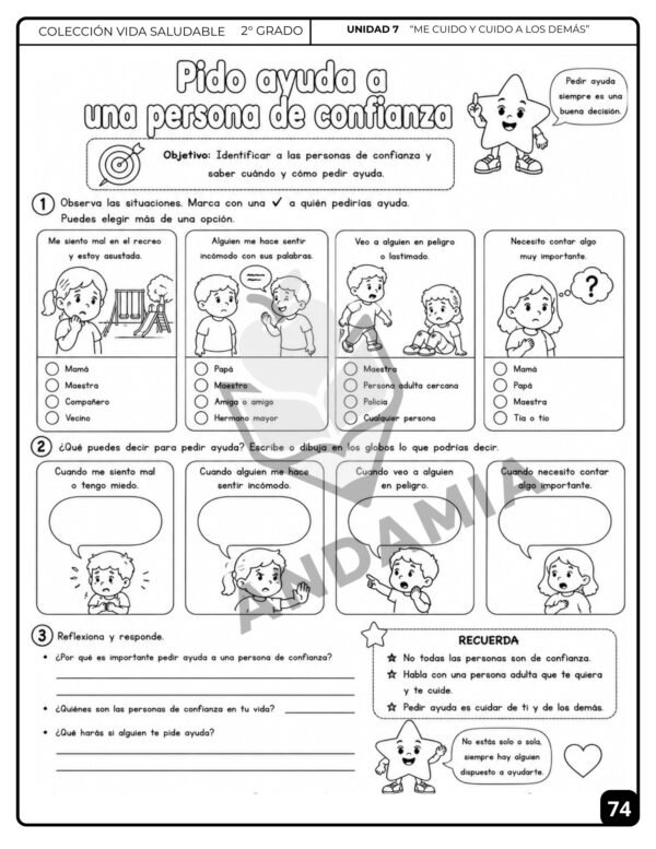 Vida Saludable - 2do Grado