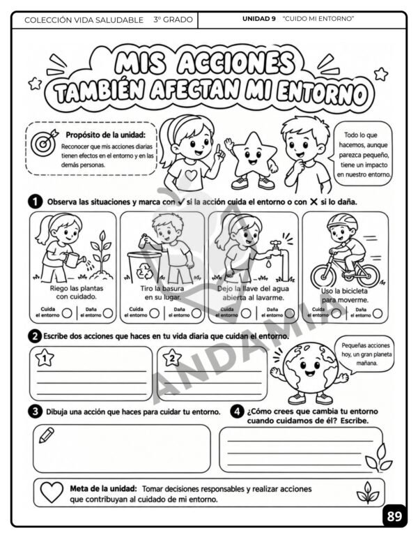 89 Vida Saludable - 3er Grado