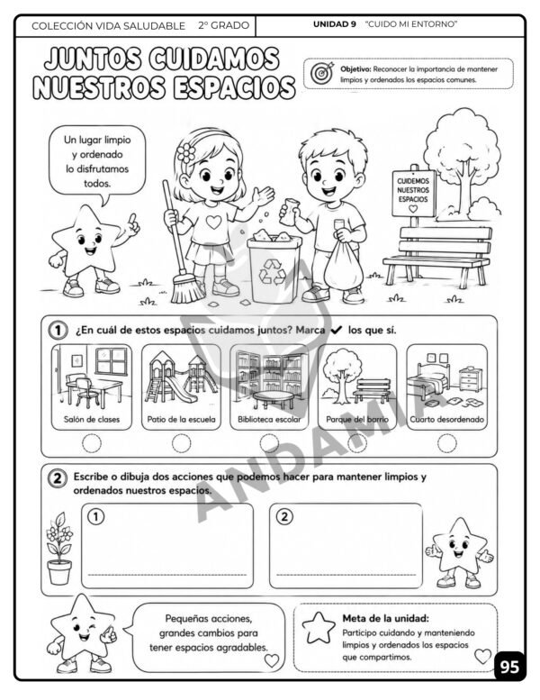 Vida Saludable - 2do Grado