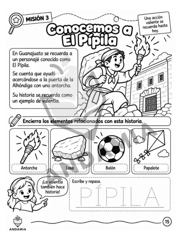 ind-1-2-pipila Misión Independencia: descubre la historia que comenzó en 1810 - 1er y 2do Grado