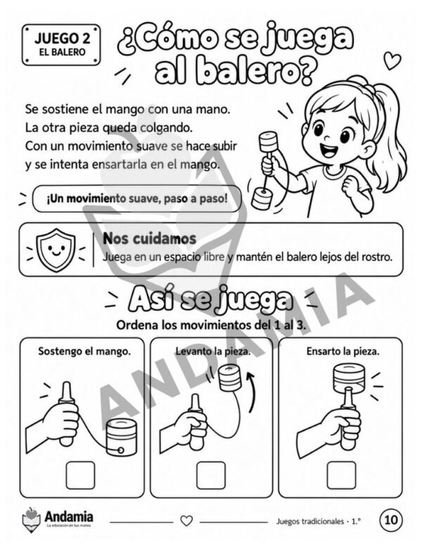 Juegos Tradicionales de México - 1er Grado