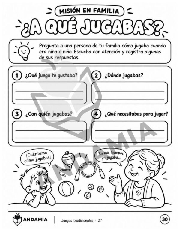 Juegos Tradicionales de México - 2do Grado