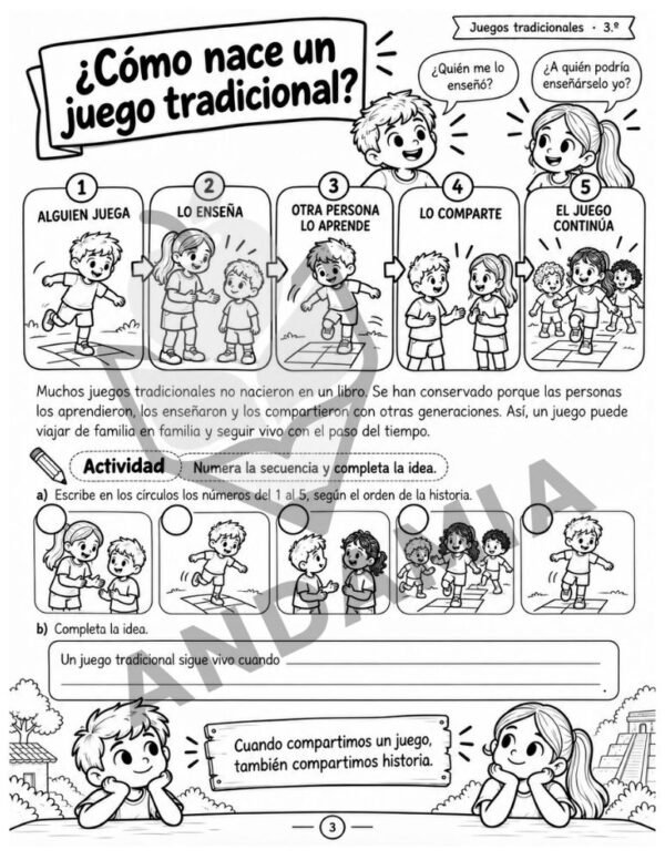 Juegos Tradicionales de México - 3er Grado