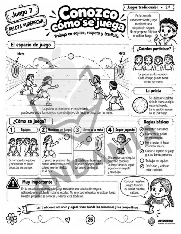 Juegos Tradicionales de México - 3er Grado